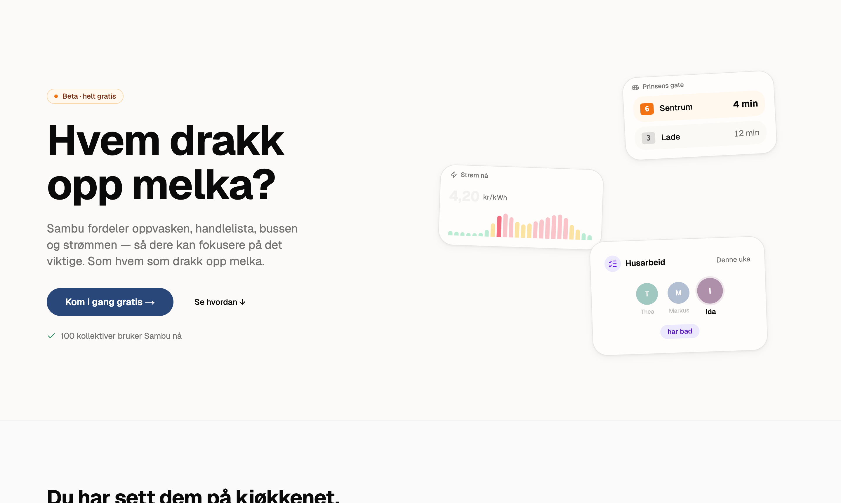 Sambu screenshot